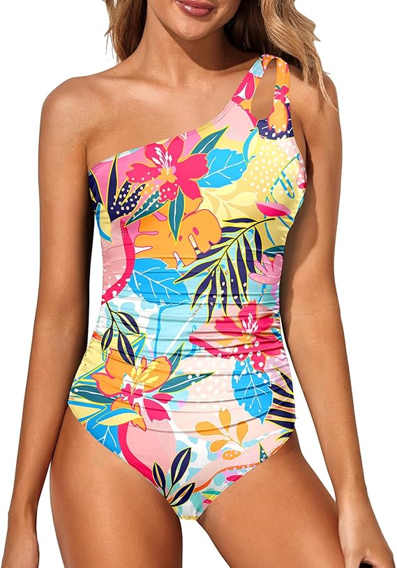 Trisha | One-Shoulder Swimsuit