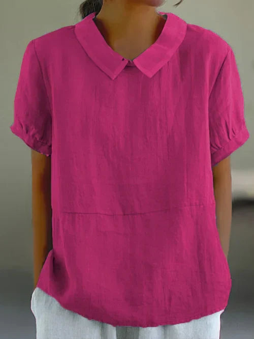 Fiorella | Collared Comfort Blouse