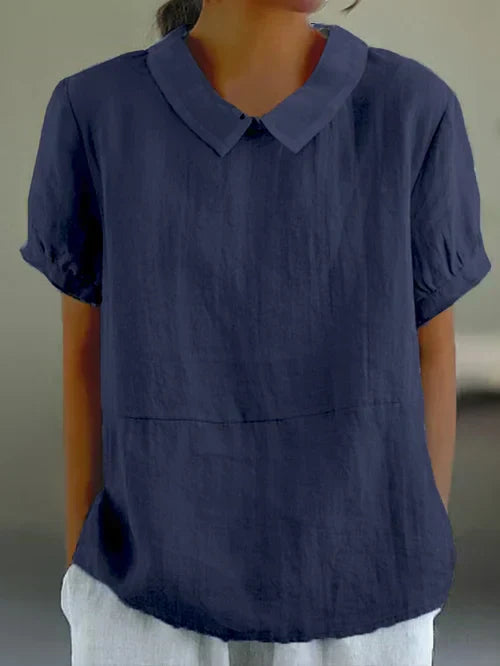 Fiorella | Collared Comfort Blouse