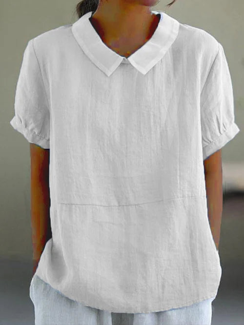 Fiorella | Collared Comfort Blouse