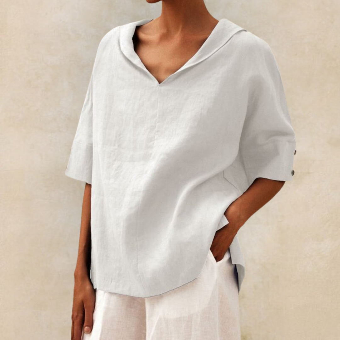 Yseult | Loose Boho Whisper Blouse