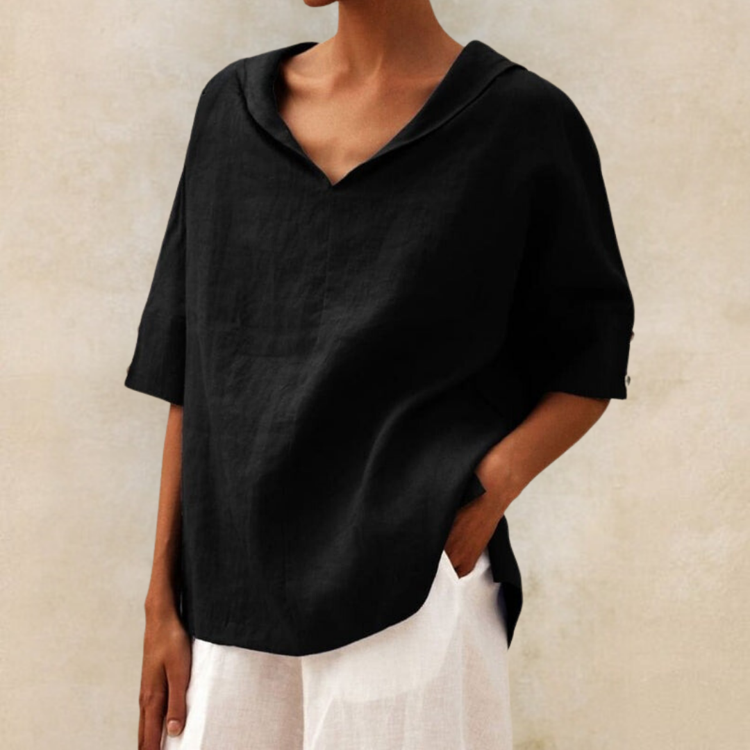 Yseult | Loose Boho Whisper Blouse