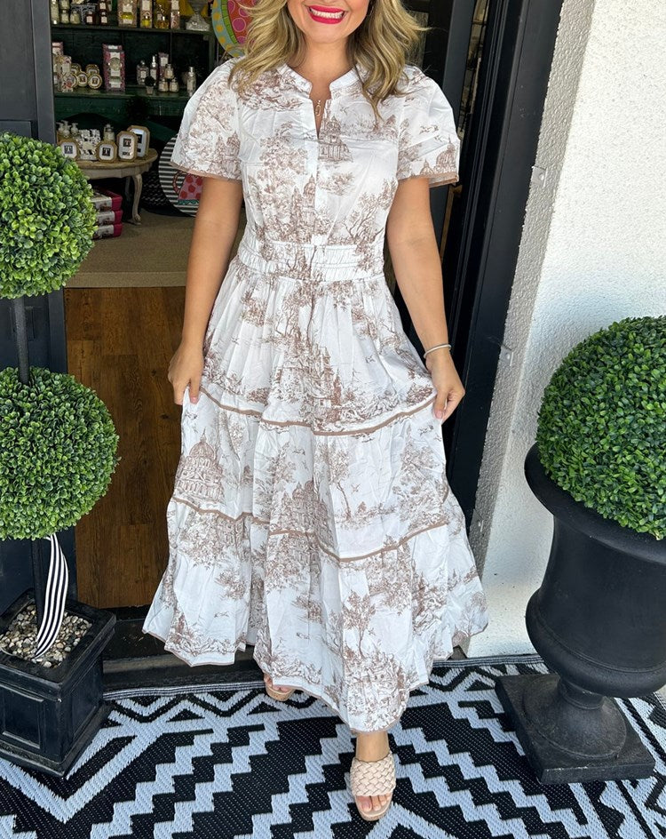 Giselle | Classic Toile Maxi