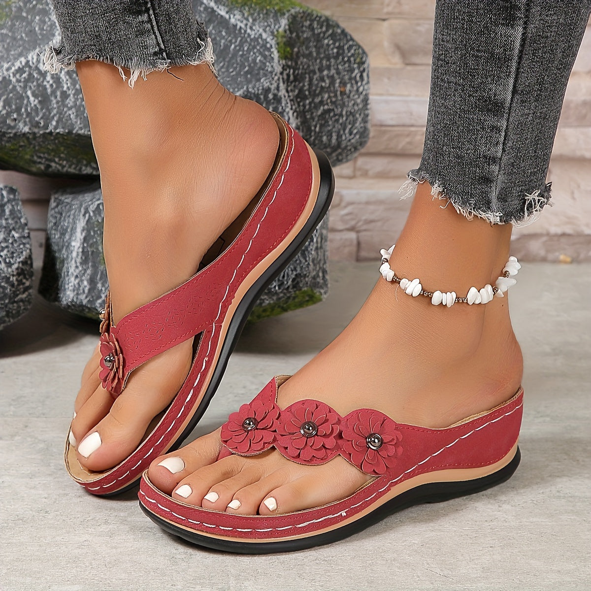 Flora | Orthopedic Flower Sandals