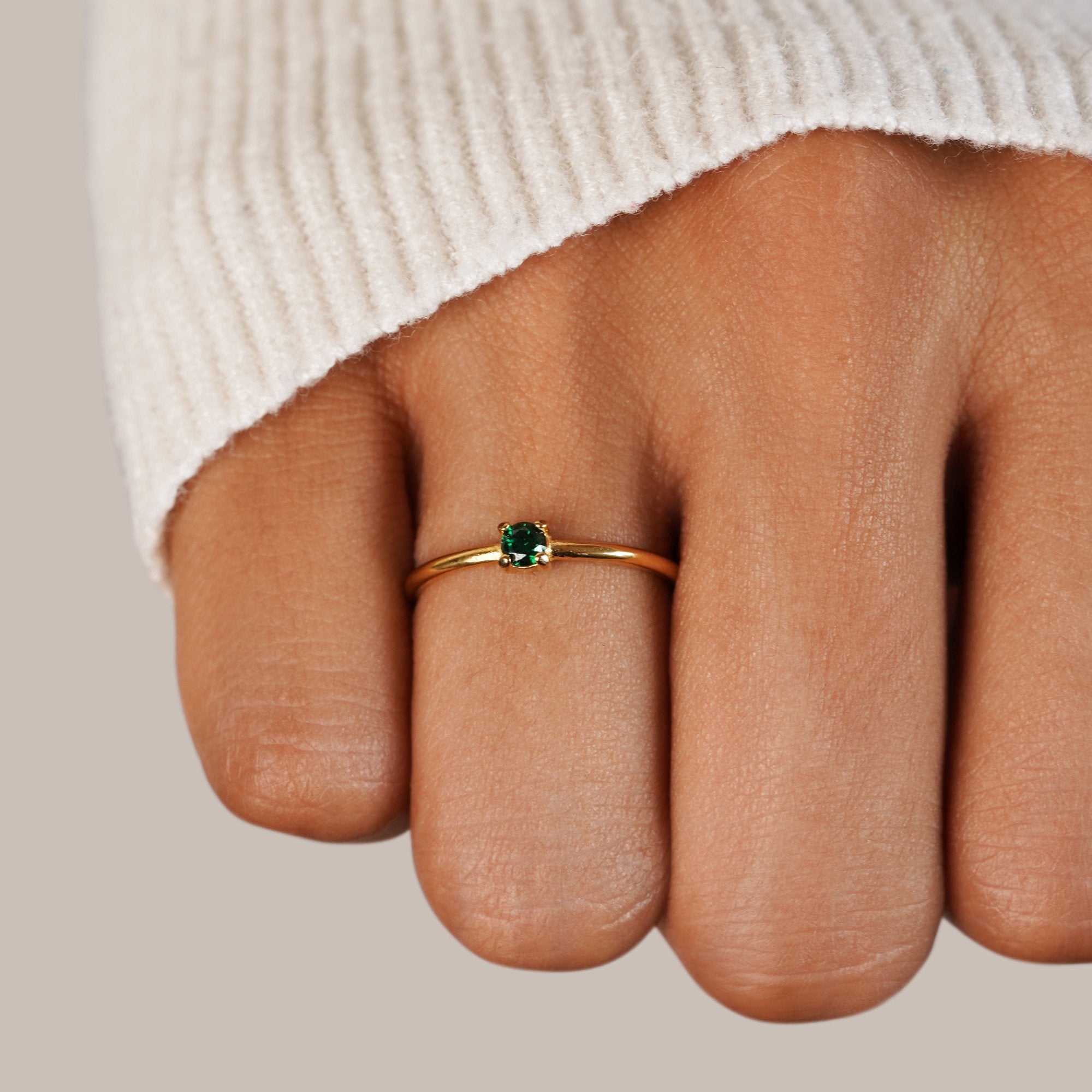 Marigold | Birthstone gold rings