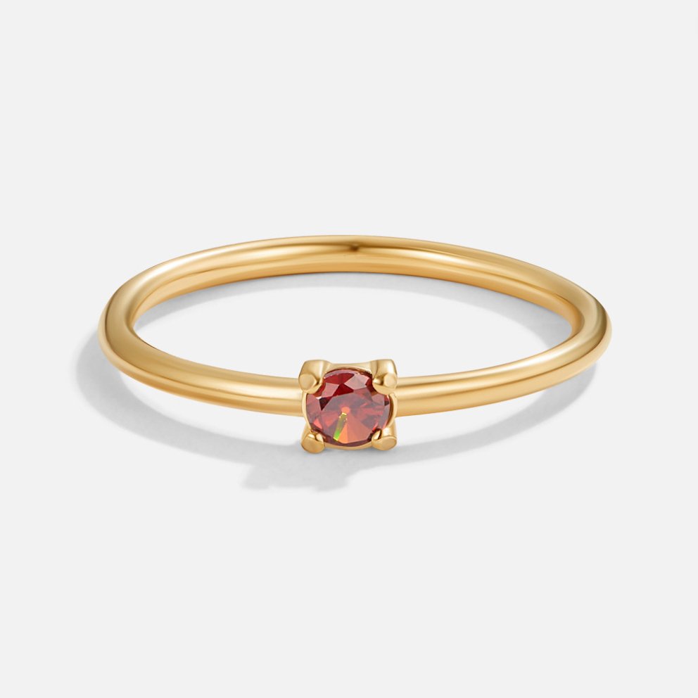 Marigold | Birthstone gold rings