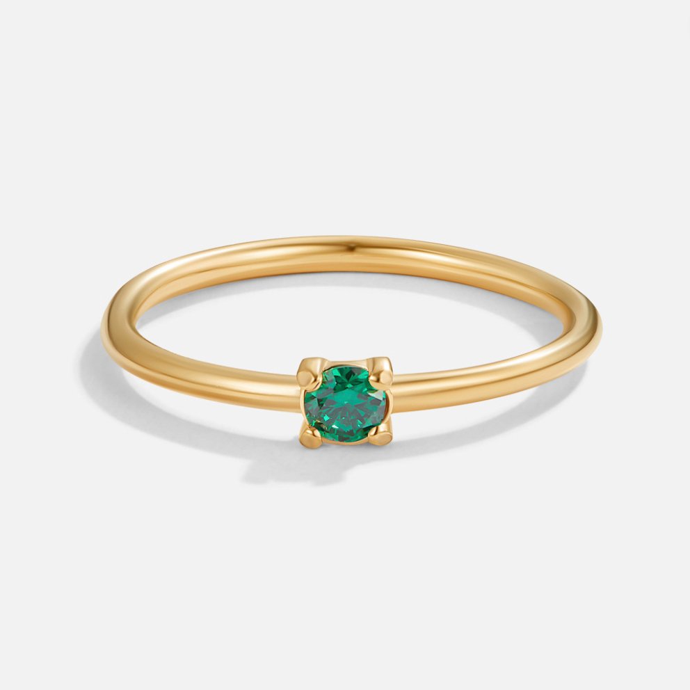 Marigold | Birthstone gold rings