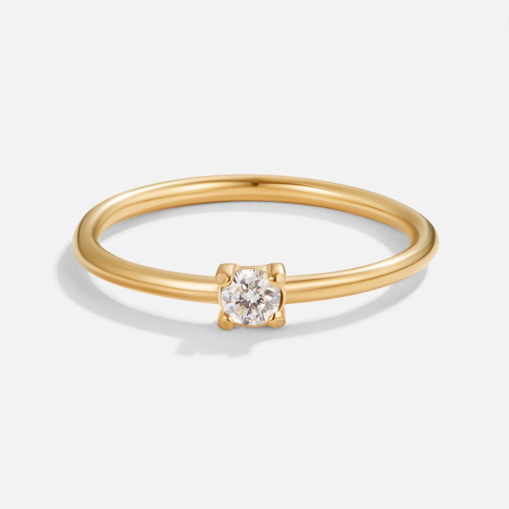 Marigold | Birthstone gold rings