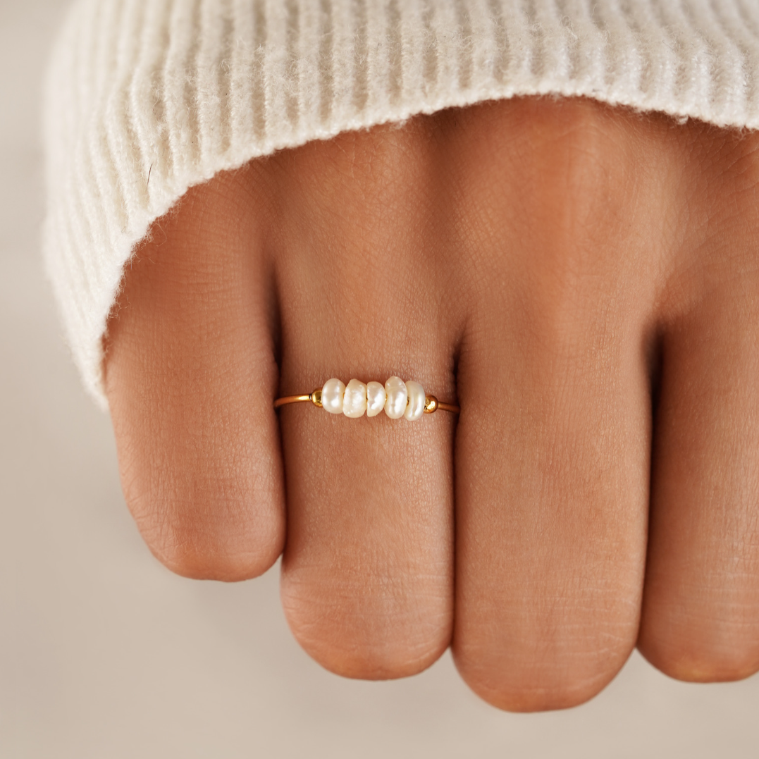 Adel | Freshwater Pearl Ring