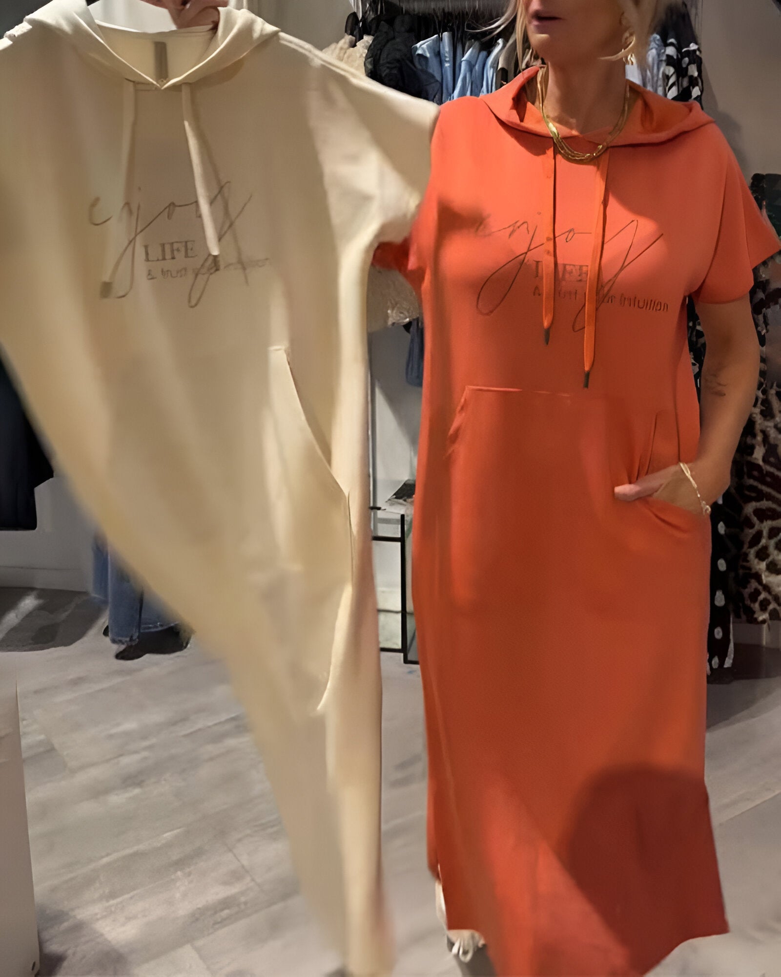 Catalina | Casual Hoodie Dress