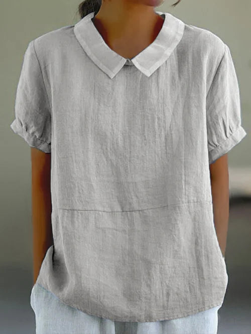 Fiorella | Collared Comfort Blouse