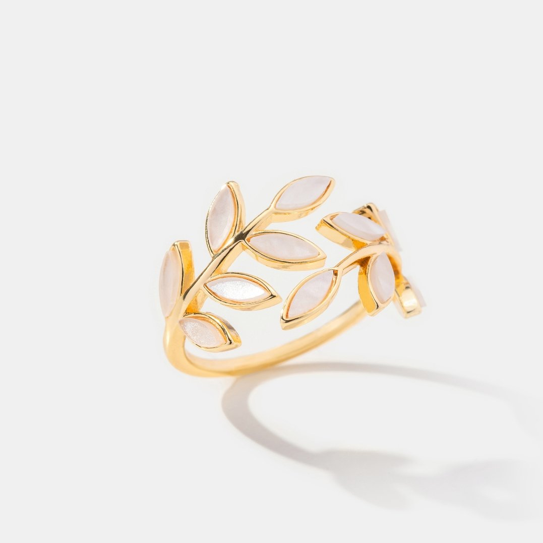 Seraphina | Gold Leaf Ring