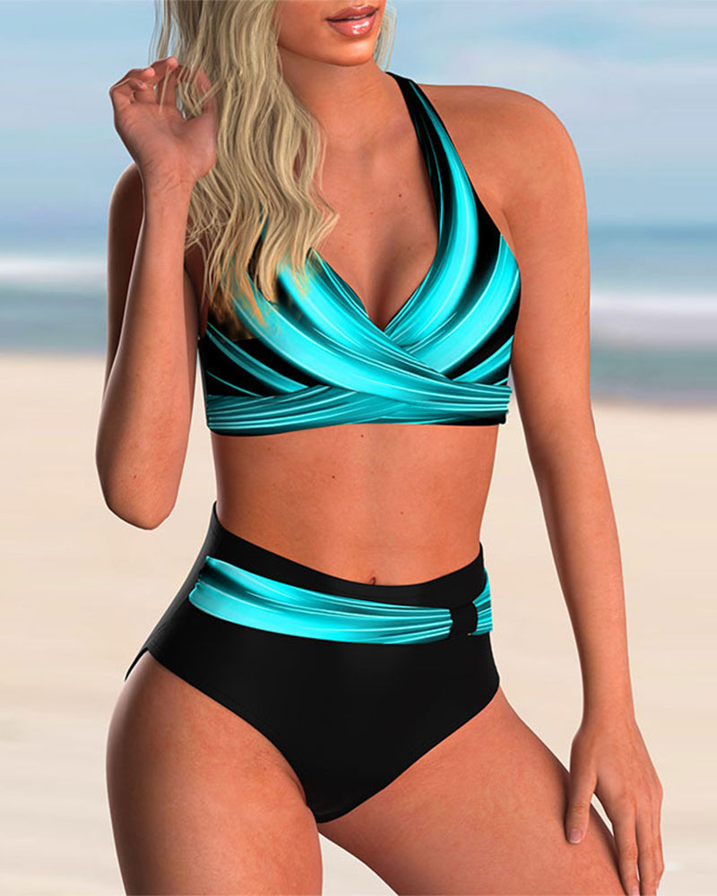 Zara | Cross-Neck Bikini Set