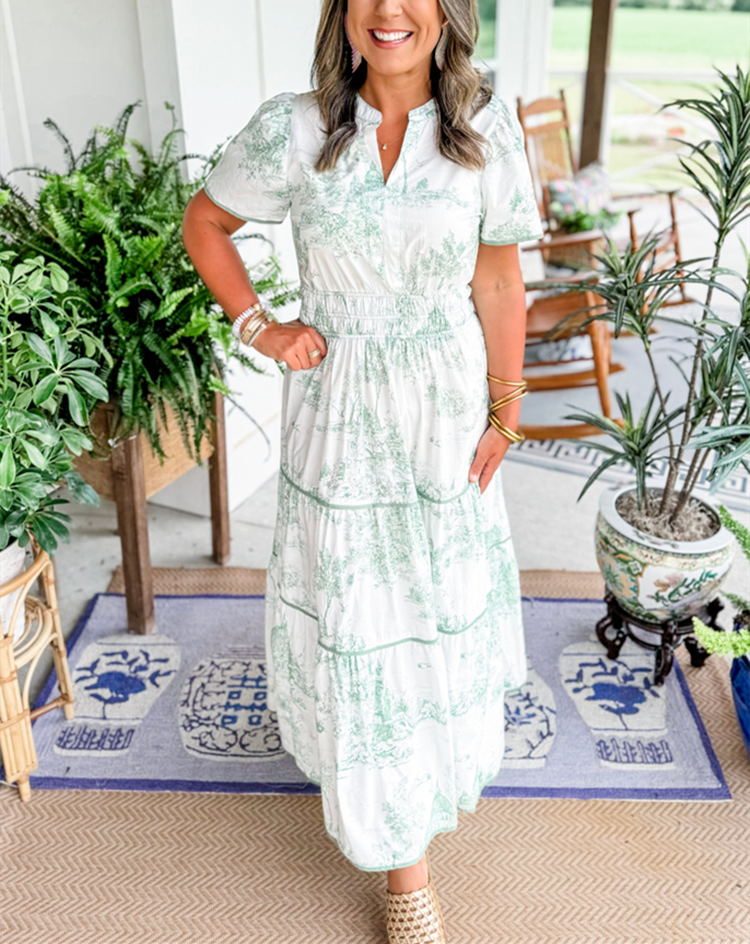 Giselle | Classic Toile Maxi