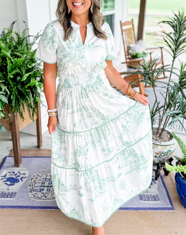 Giselle | Classic Toile Maxi
