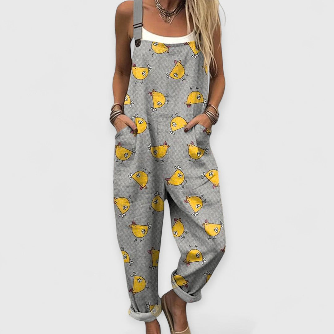 Celine - Elegant Vintage Jumpsuit