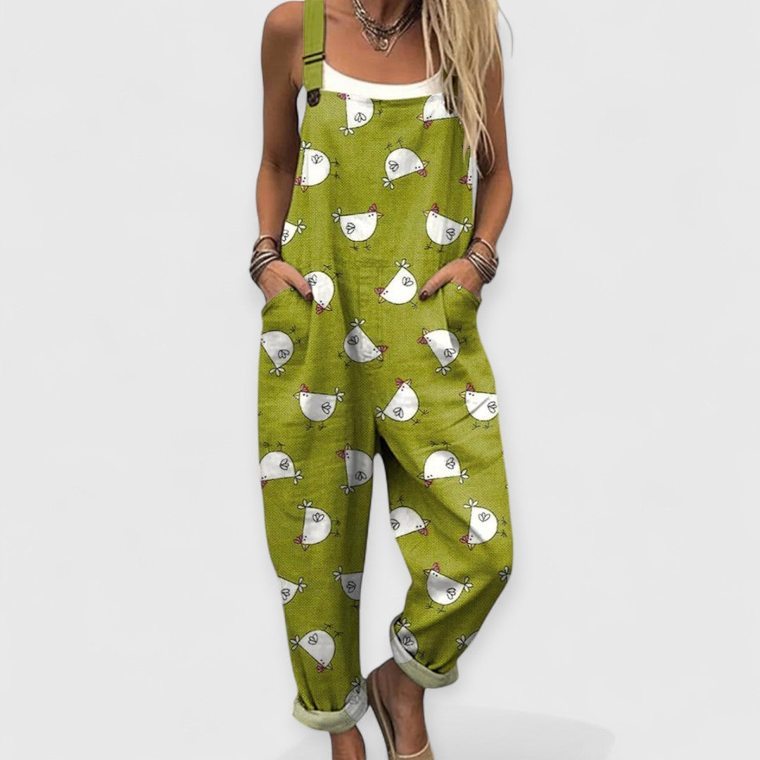 Celine - Elegant Vintage Jumpsuit