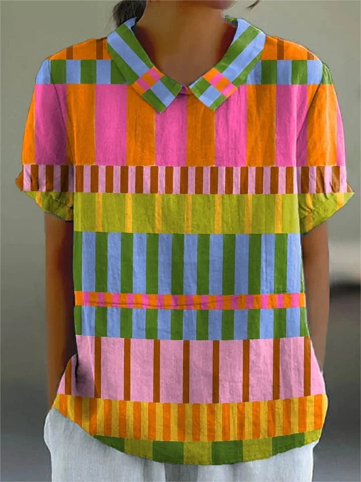 Sunniva | Boho Light Linen Blouse