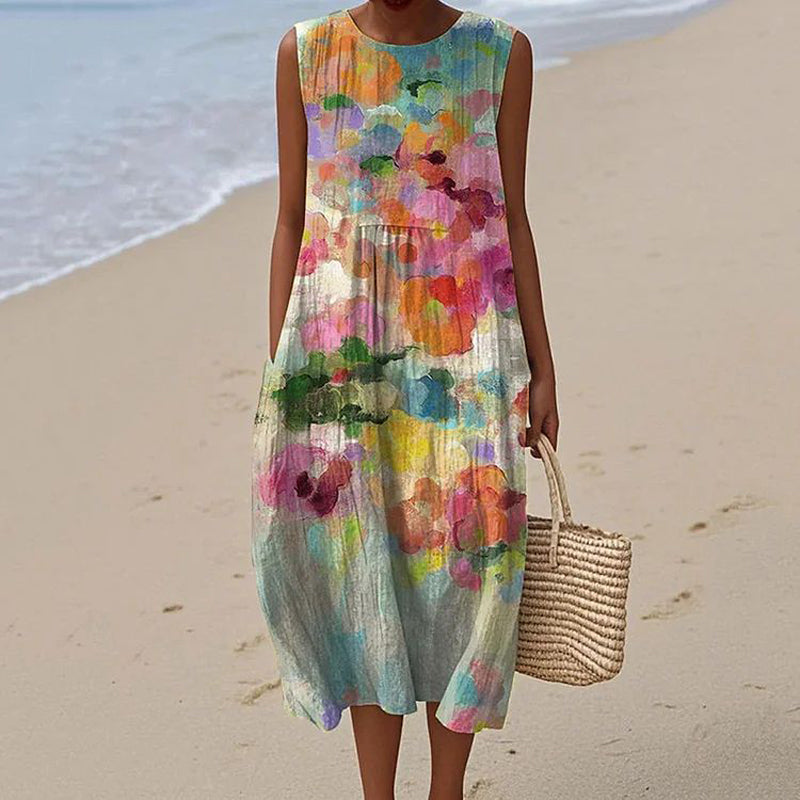 Alessia | Vintage Colorful Dress