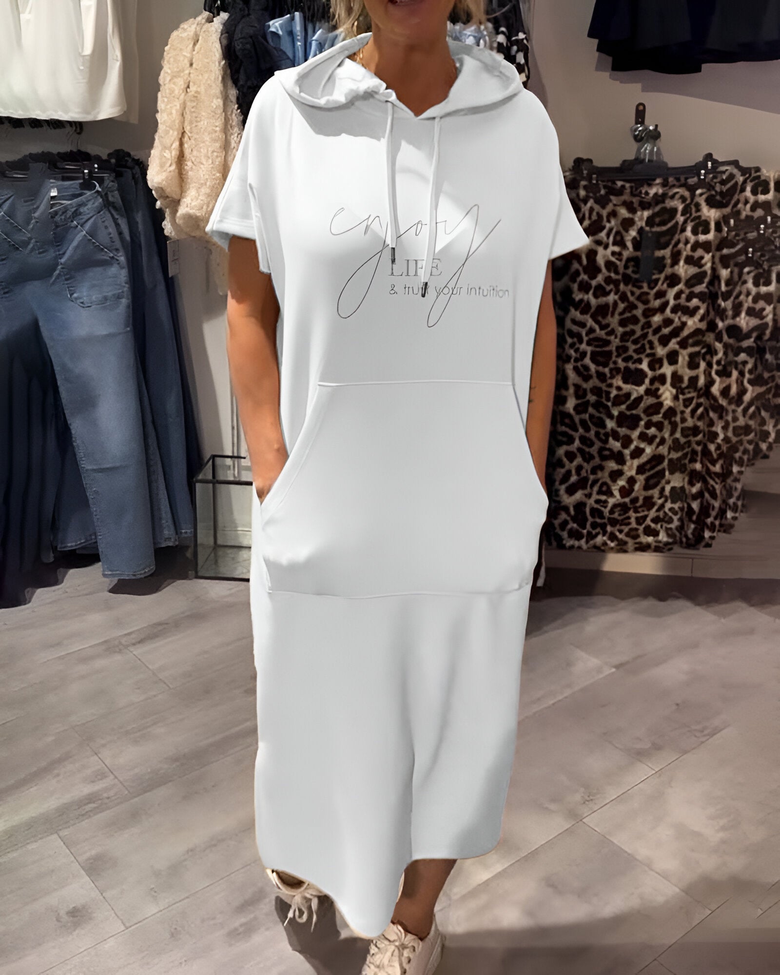 Catalina | Casual Hoodie Dress