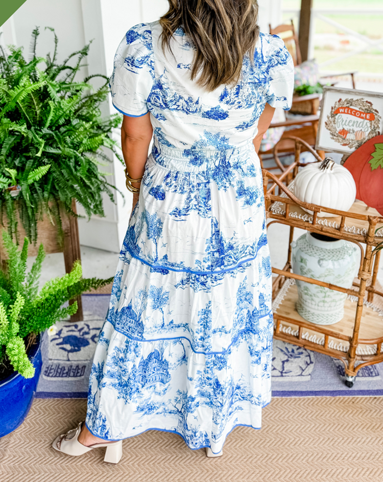 Giselle | Classic Toile Maxi