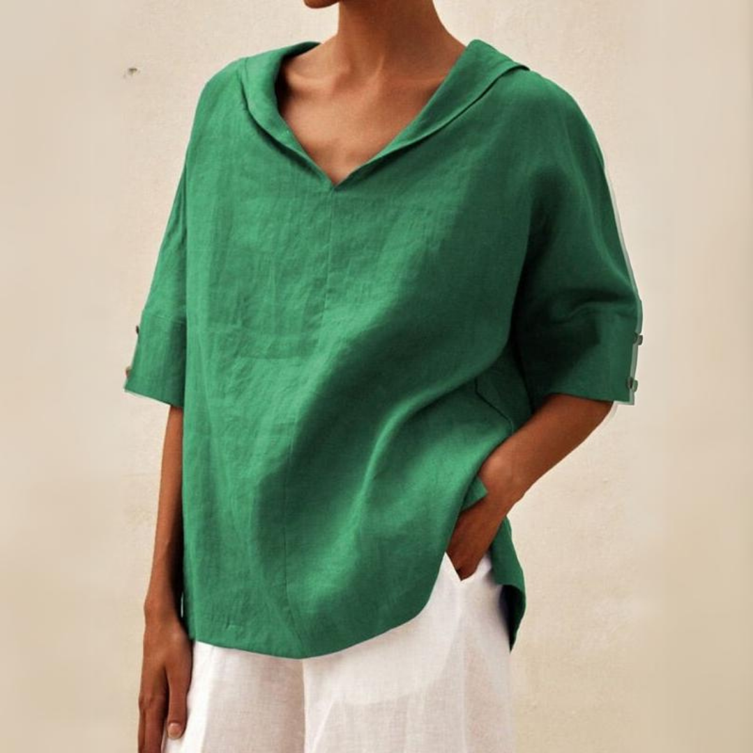 Yseult | Loose Boho Whisper Blouse