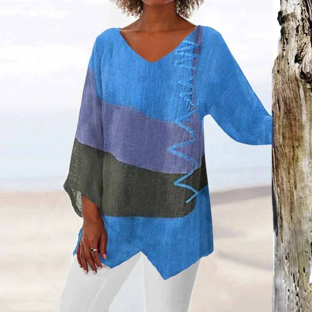 Sorina | Waist-Hiding Charm Blouse