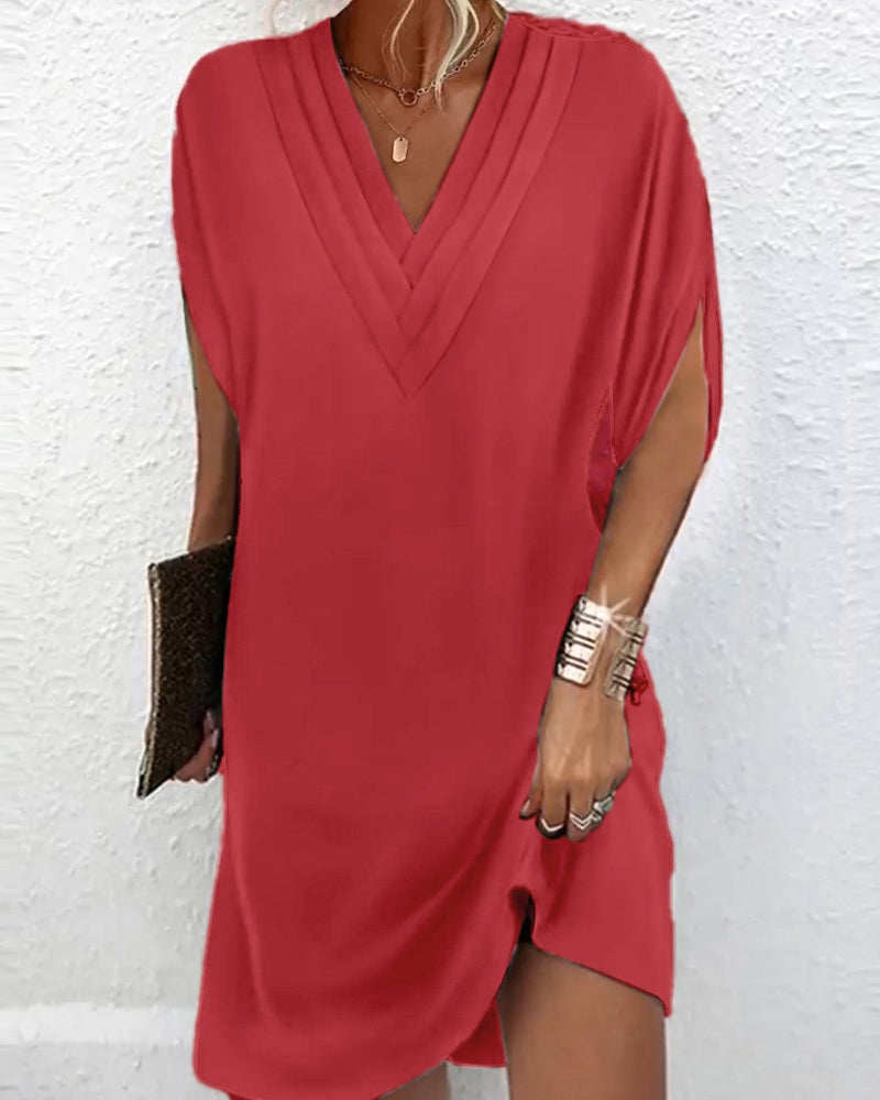 Amelia | Elegant Dress with V-Neck