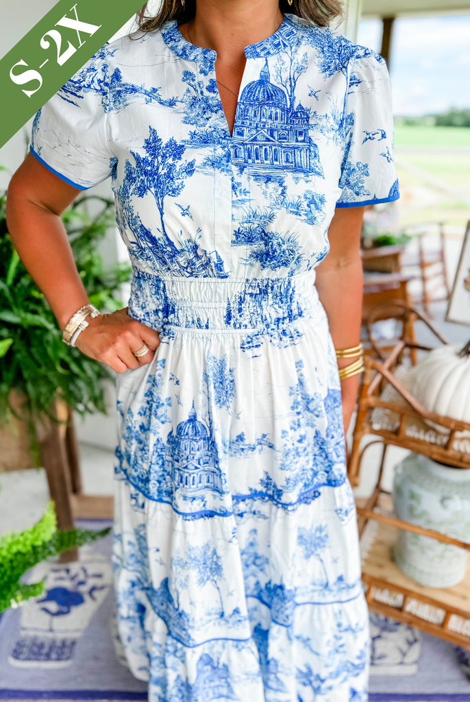 Giselle | Classic Toile Maxi