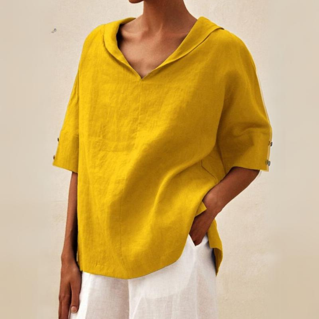 Yseult | Loose Boho Whisper Blouse