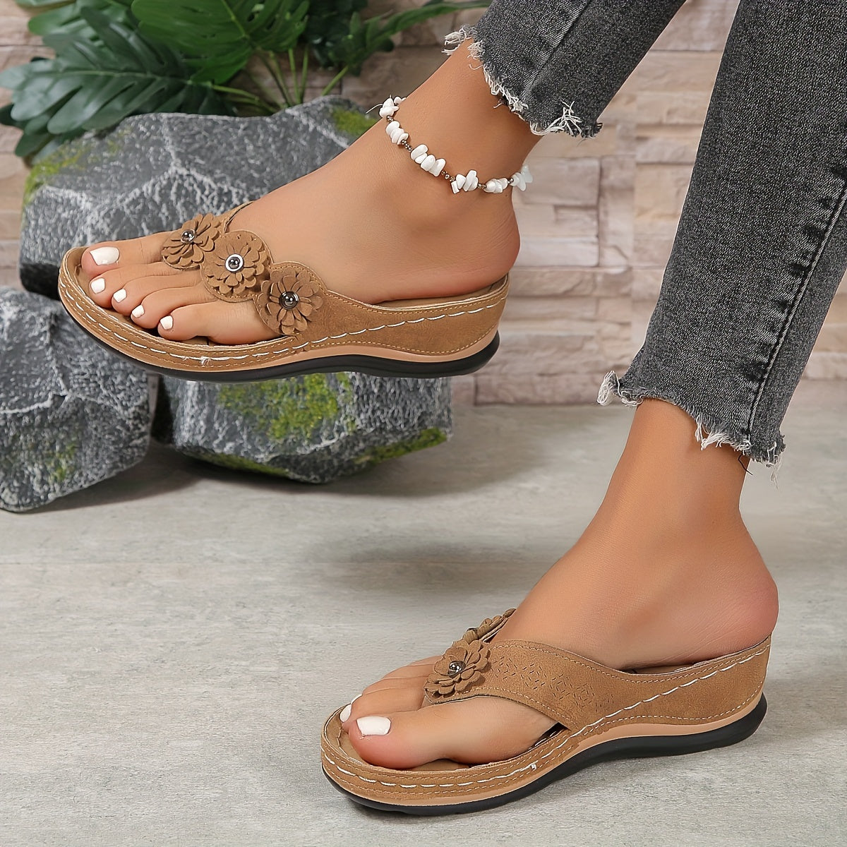 Flora | Orthopedic Flower Sandals