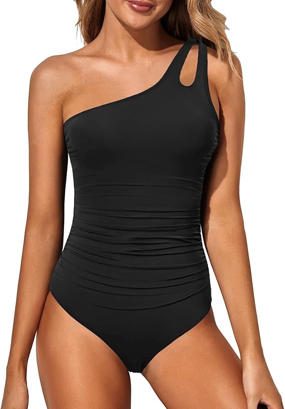 Trisha | One-Shoulder Swimsuit