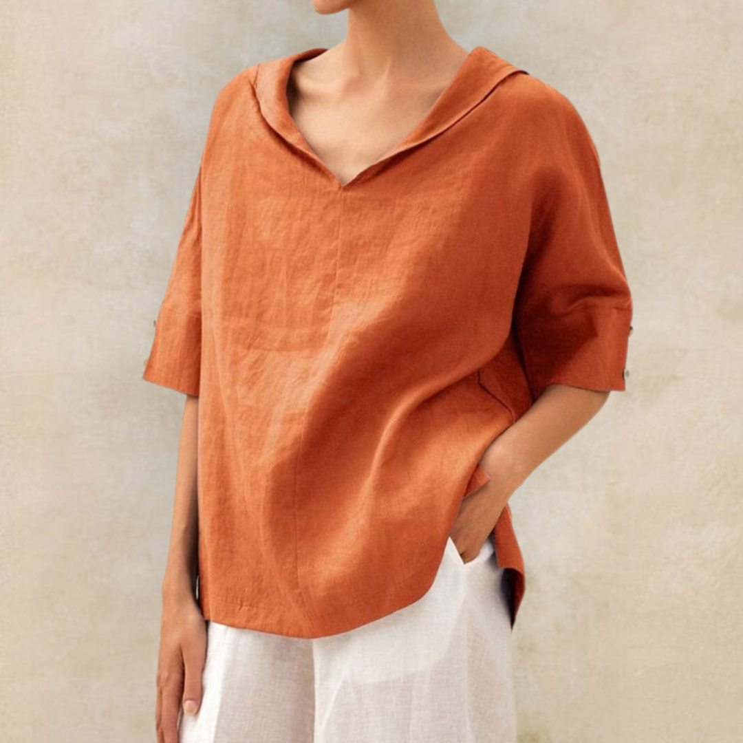 Yseult | Loose Boho Whisper Blouse