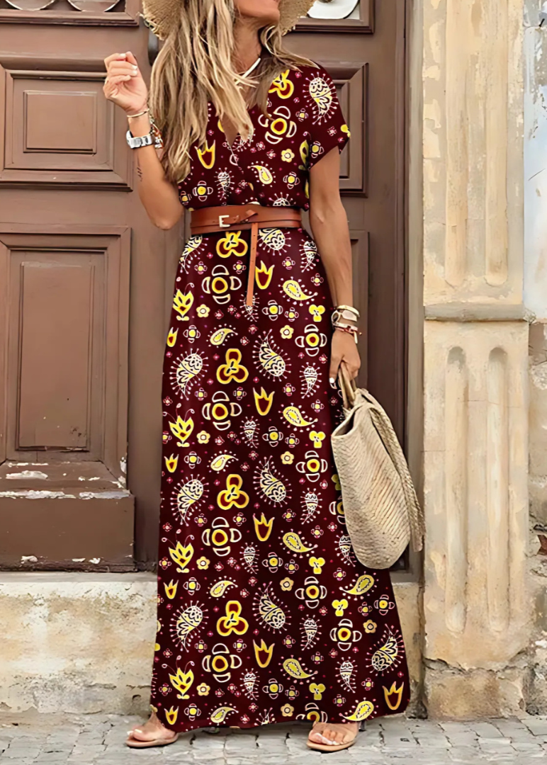 Carla | Bohemian and Elegant Long Dress