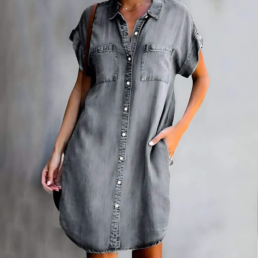 Flora | Summer Dress with Tummy Coverage