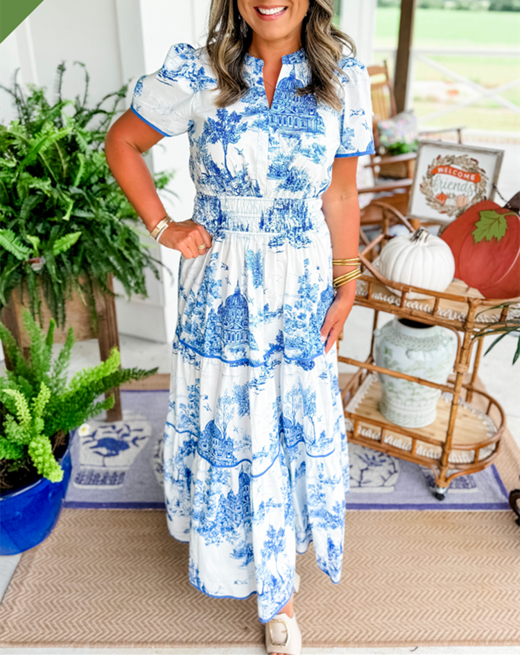 Giselle | Classic Toile Maxi