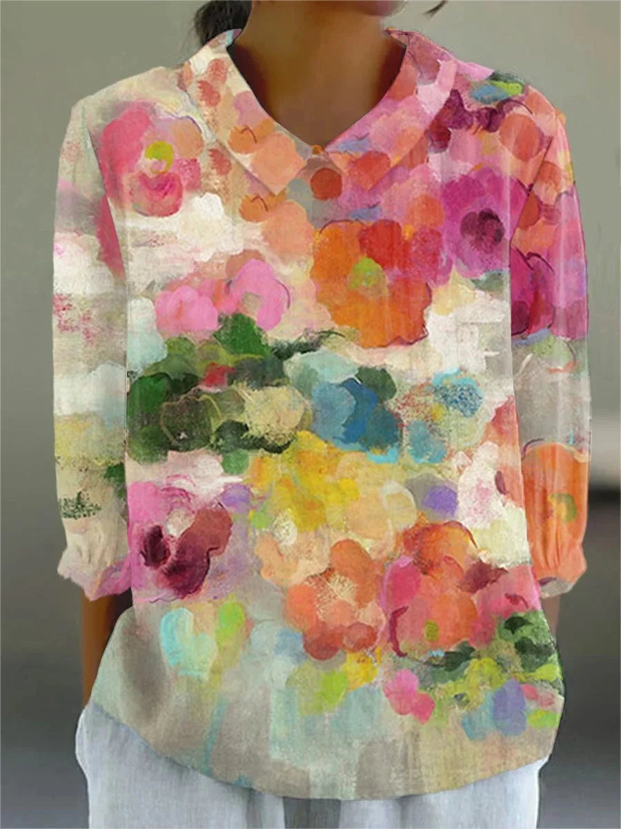 Rosaloria | Vintage Colorful Blouse