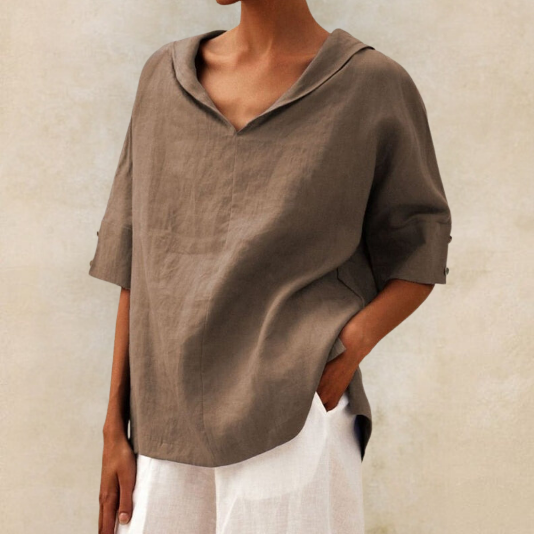 Yseult | Loose Boho Whisper Blouse