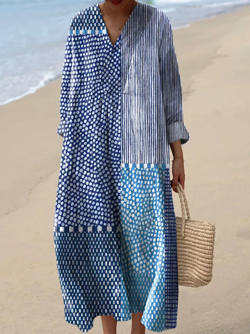 Rowan | Boho Chic Midi Dress