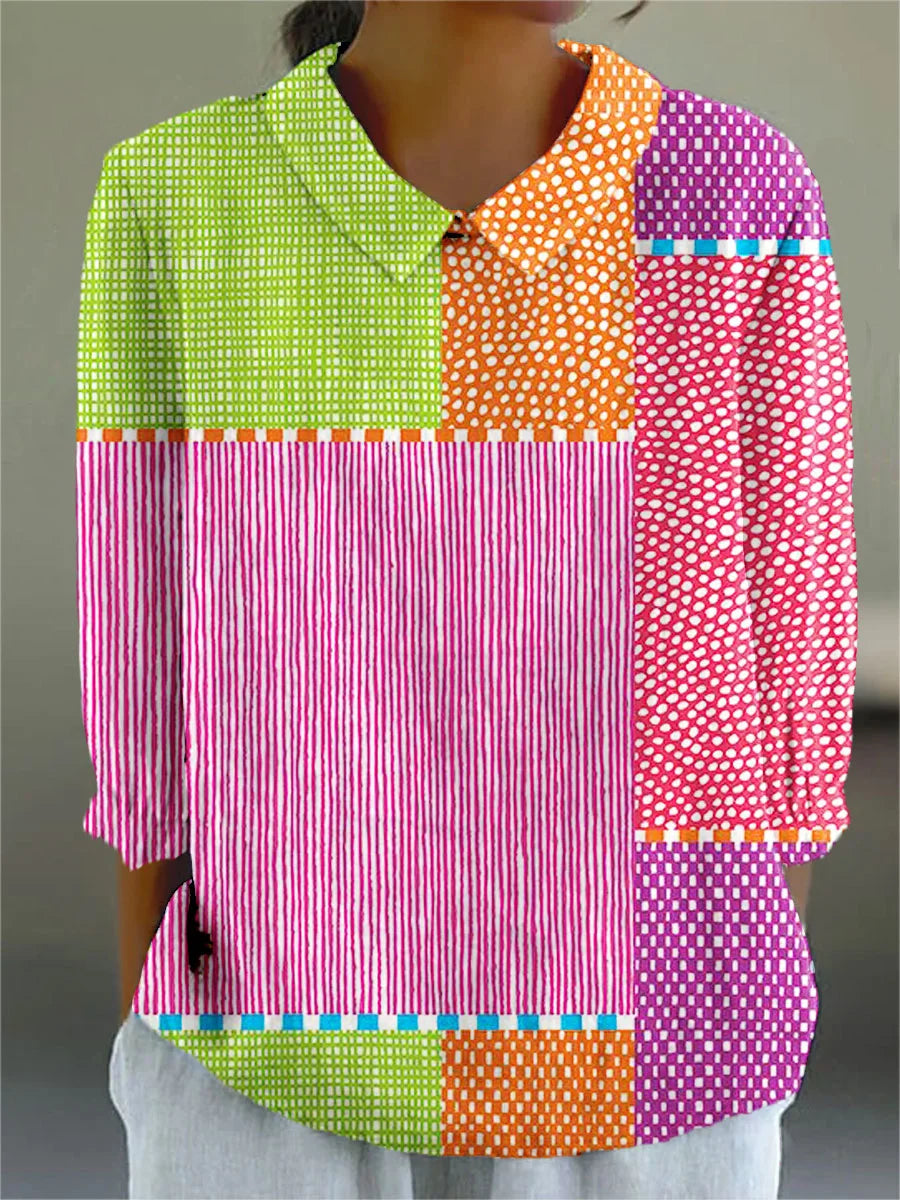 Elowen | Soft Touch Print Blouse