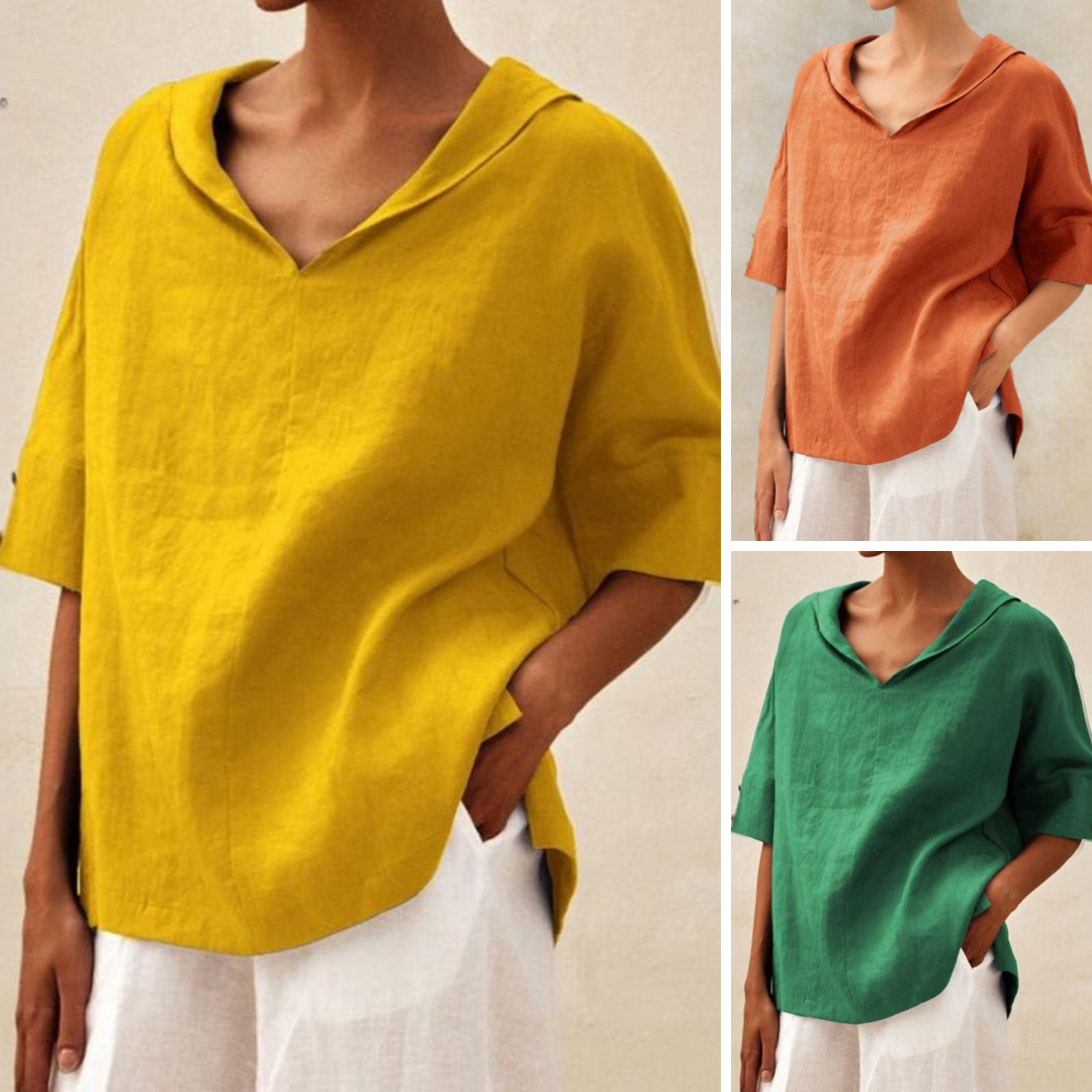 Yseult | Loose Boho Whisper Blouse