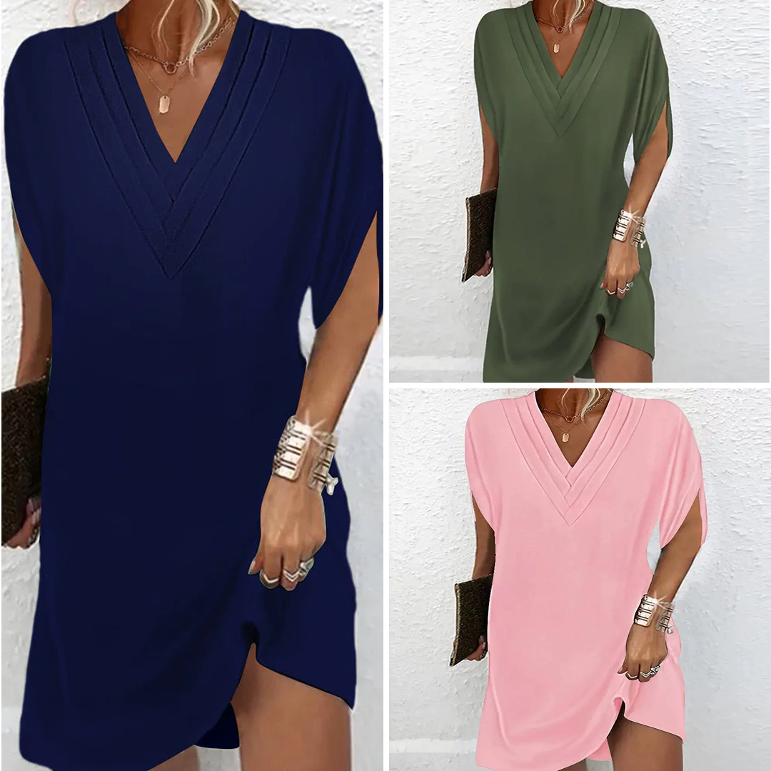 Amelia | Elegant Dress with V-Neck