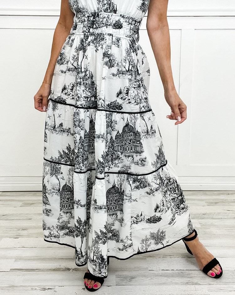 Giselle | Classic Toile Maxi