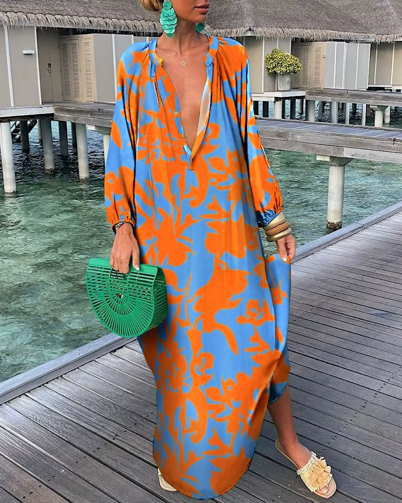 Nia | Loose Maxi Dress