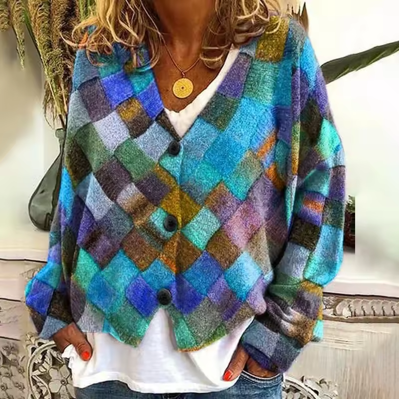 Michelle | Vest with print