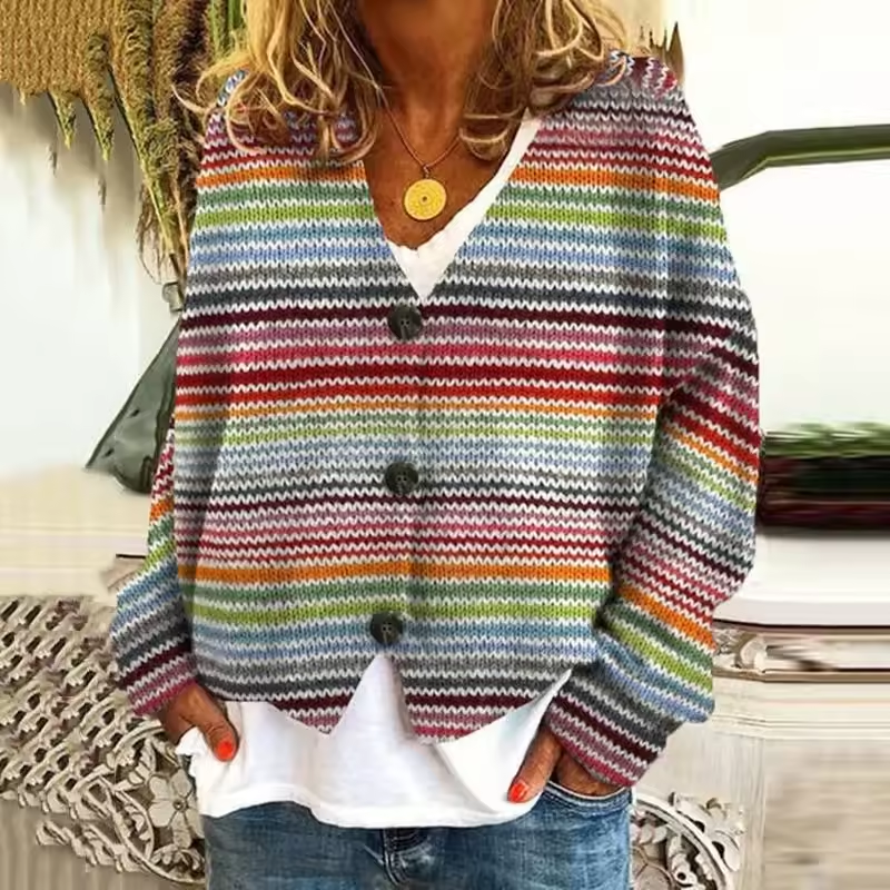 Julie | Vest with print
