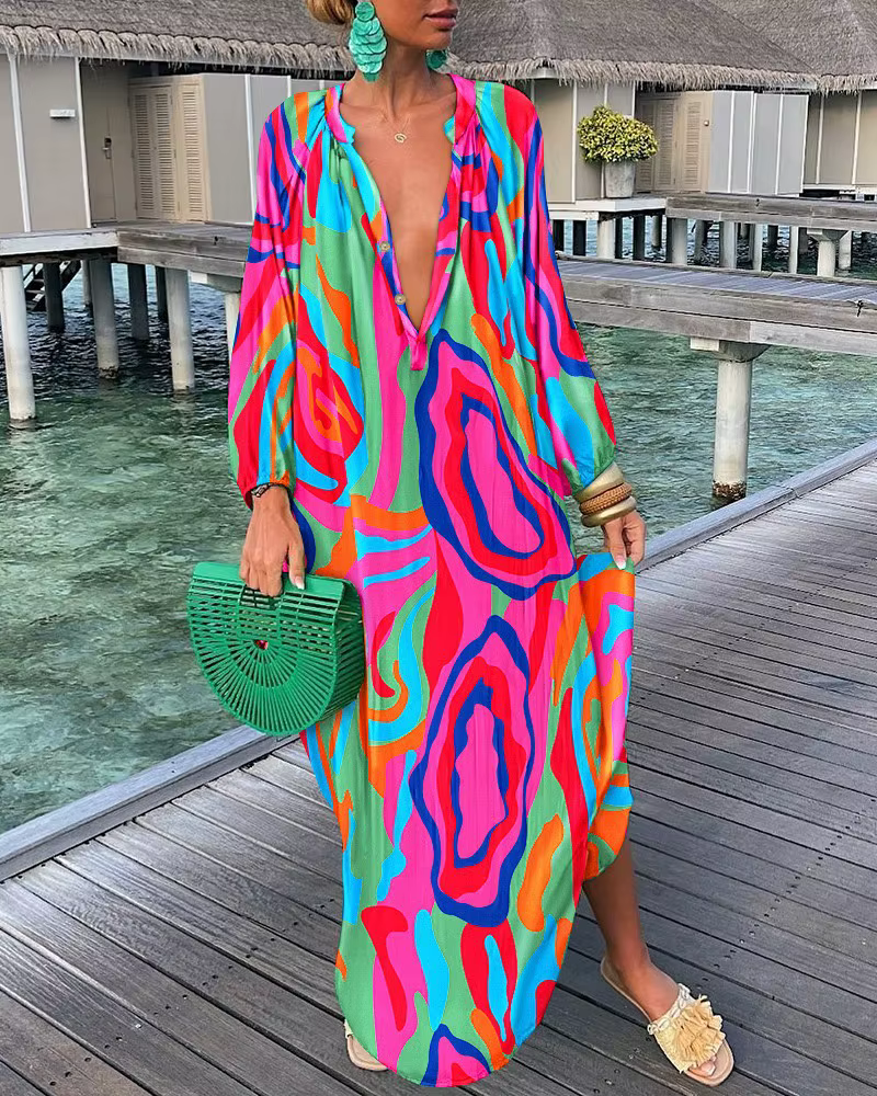 Nia | Loose Maxi Dress