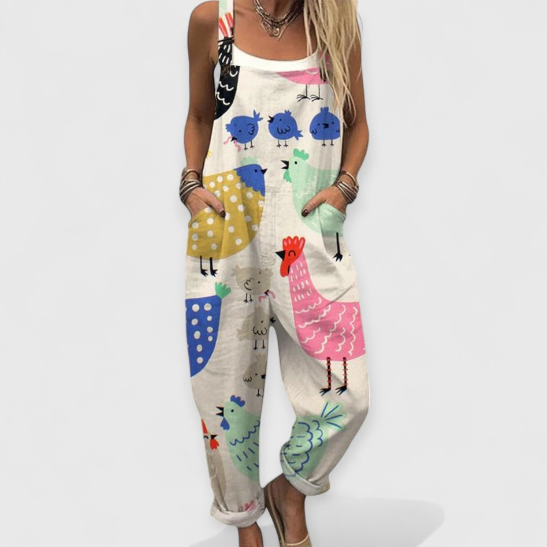 Jolene - Elegant Vintage Jumpsuit