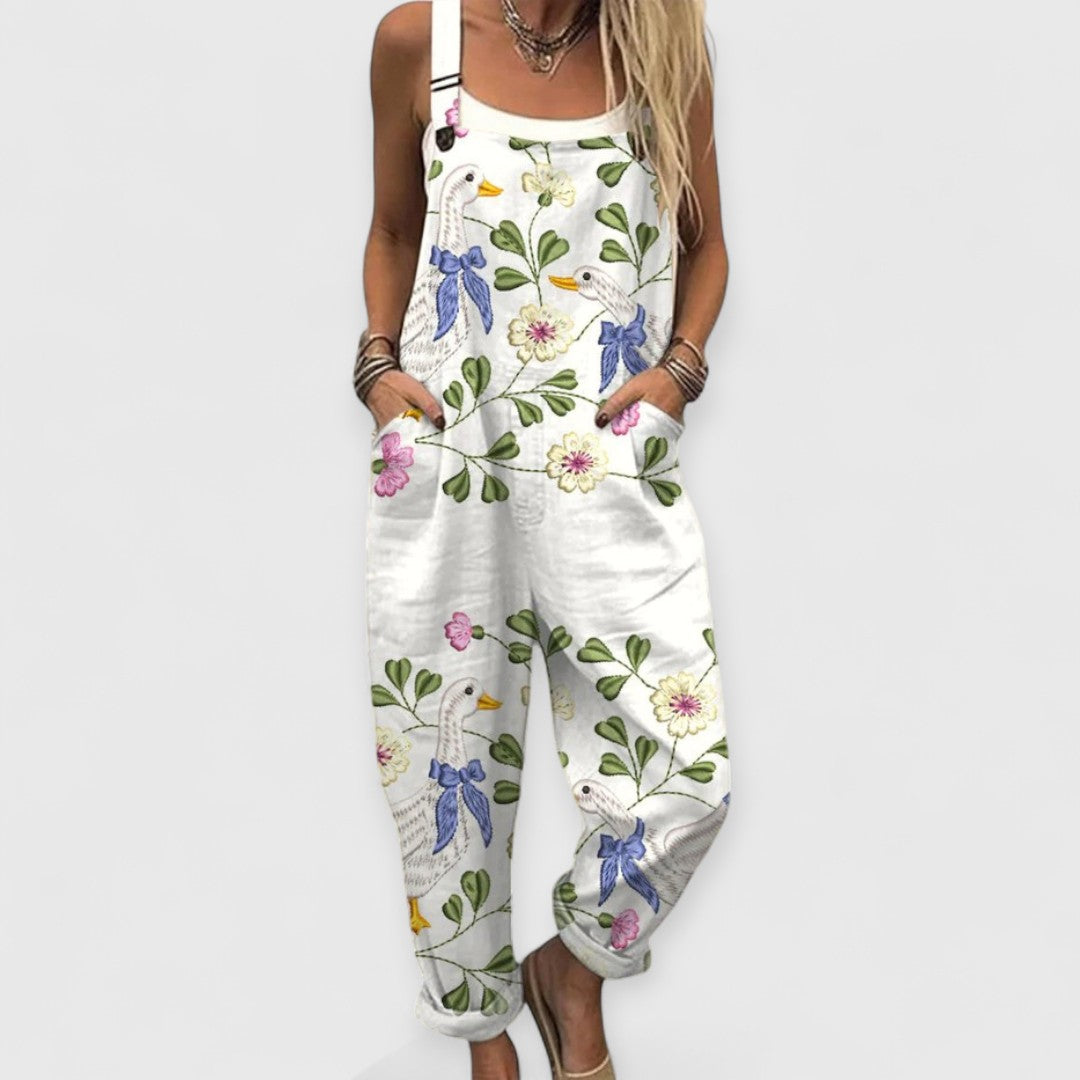 Lydia - Elegant Vintage Jumpsuit