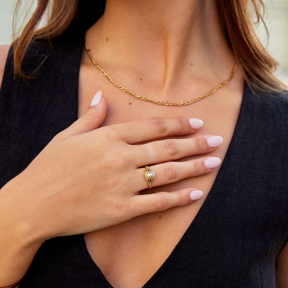 Camilla | Vintage Royal Pearl Ring